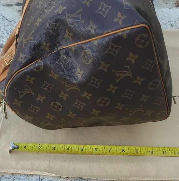 Vintage Louis Vuitton Monogram Brown Keepall 45 Bag - Picture 16 of 17